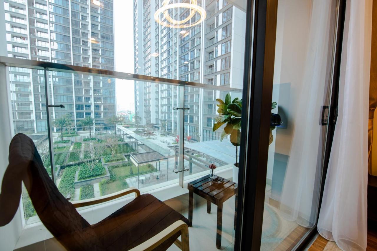 Hi-Home Suites - Vinhomes Metropolis 河内 外观 照片