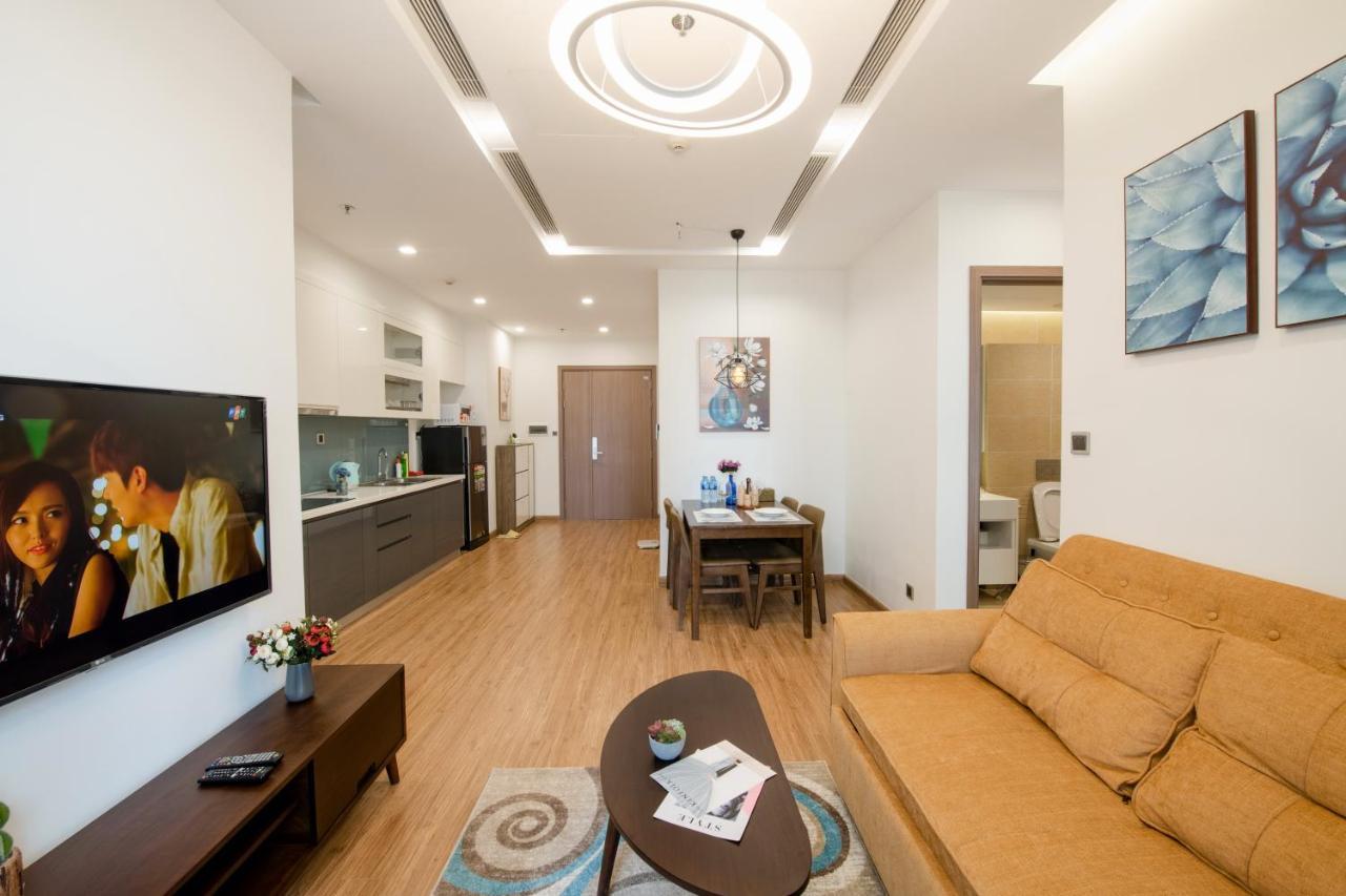 Hi-Home Suites - Vinhomes Metropolis 河内 外观 照片
