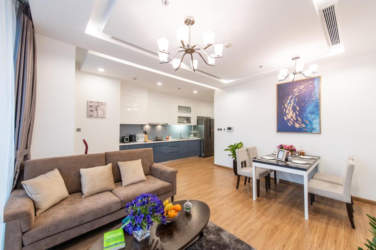 Hi-Home Suites - Vinhomes Metropolis 河内 外观 照片