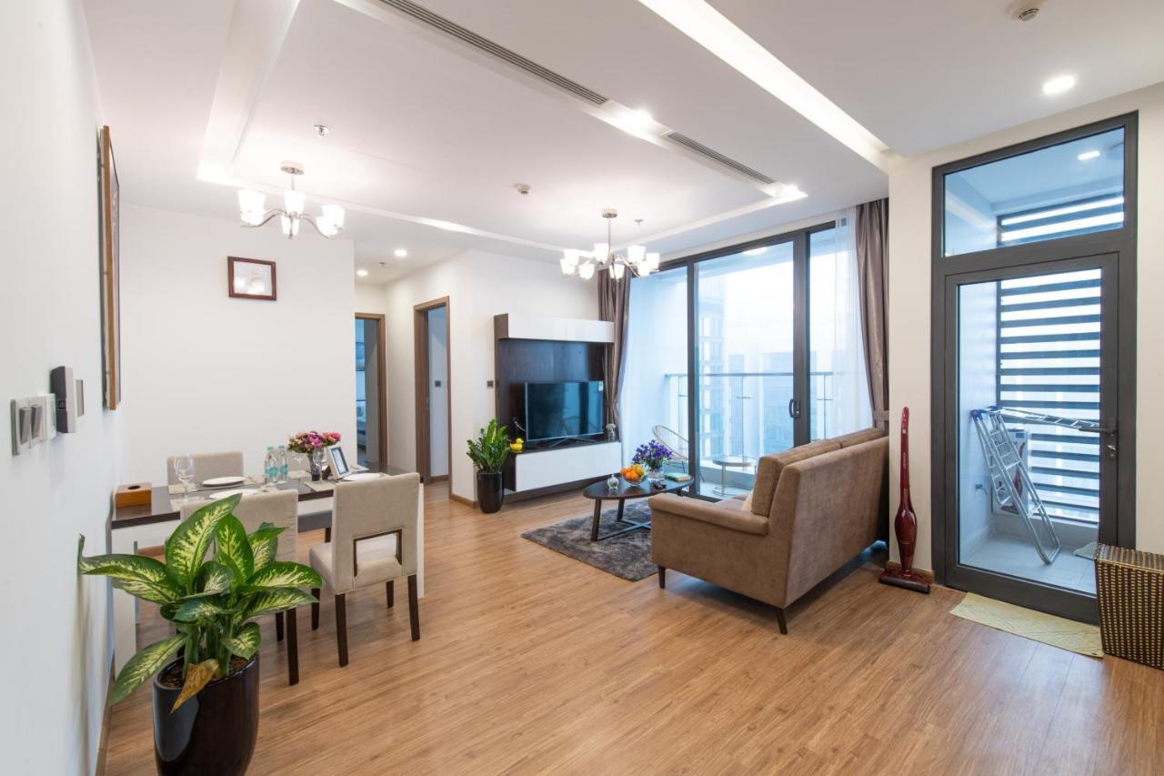 Hi-Home Suites - Vinhomes Metropolis 河内 外观 照片