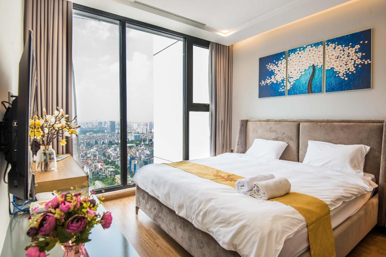Hi-Home Suites - Vinhomes Metropolis 河内 外观 照片